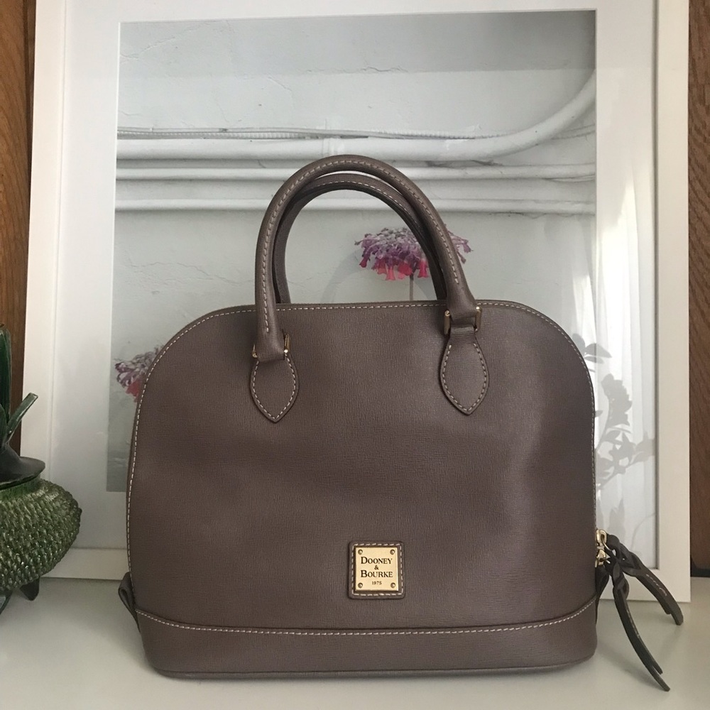 Dooney & Bourke Leather Satchel